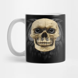 owl wearing skull mask Mug